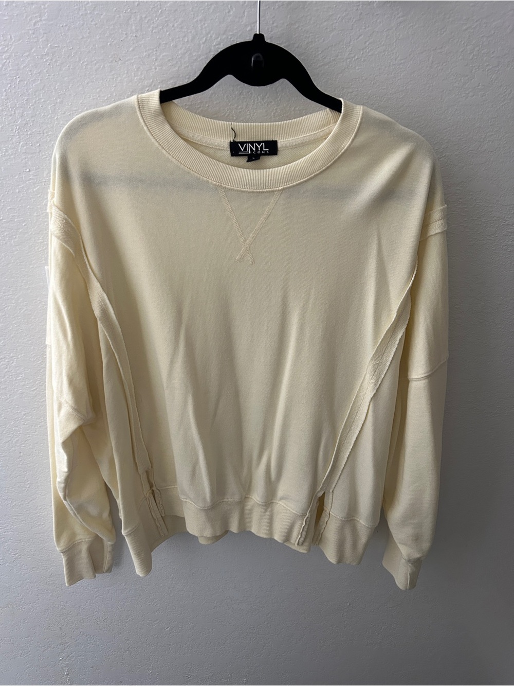 Butter Yellow Crewneck sweater